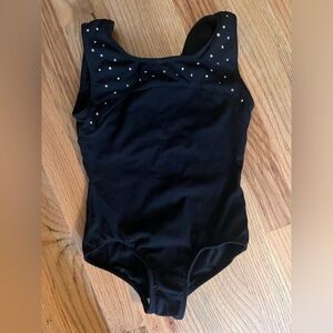 More Than Magic Black Leotard Size Small 6/6x